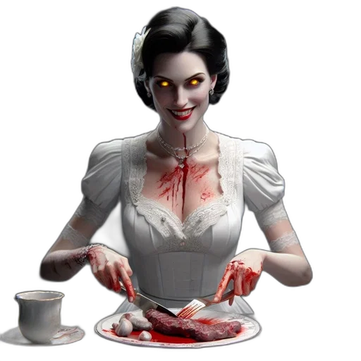 food, concept art, comic book art, 3d render transparent PNG cut-out