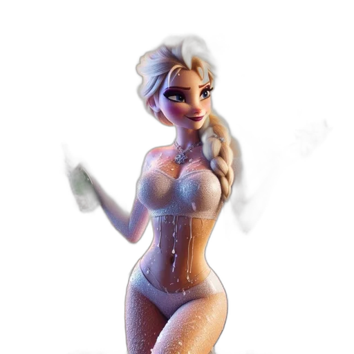 dress, concept art, 3d render, fantasy art transparent PNG cut-out