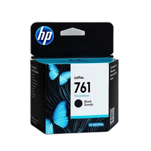 ink, cartridges, 761, black transparent PNG cut-out