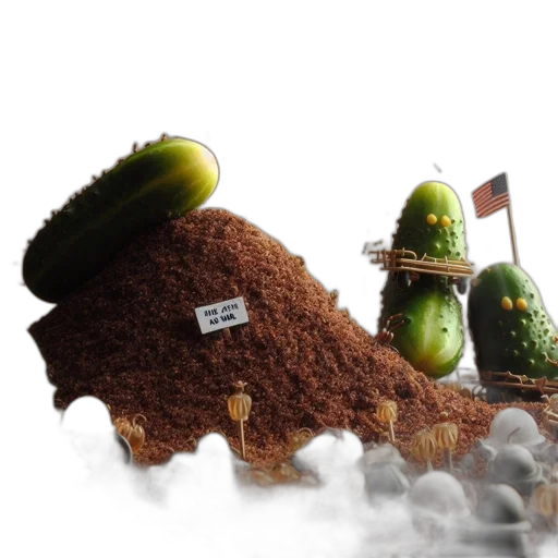 food, concept art, 3d render, photorealistic transparent PNG cut-out