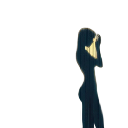dress, staff, mask, hair transparent PNG cut-out