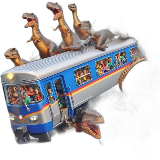 dragon, animal, car, robot transparent PNG cut-out