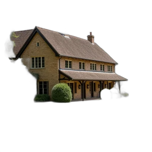 building, staff, crown, 3d render transparent PNG cut-out