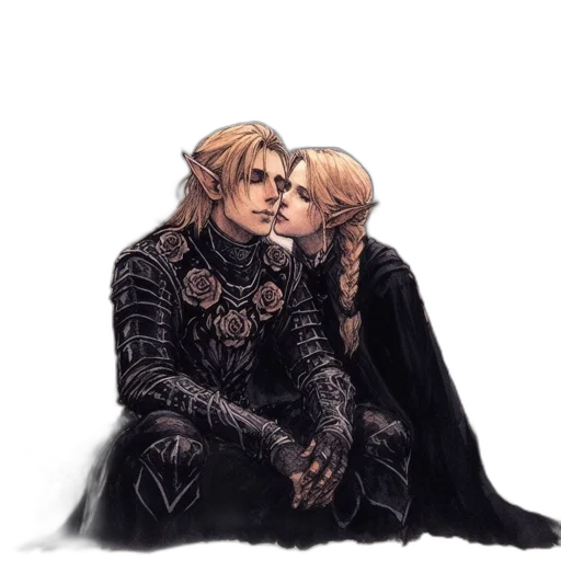 concept art, fantasy art, pixel art, watercolor transparent PNG cut-out