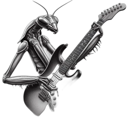robot, creature, animal, weapon transparent PNG cut-out