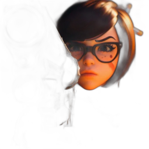 face, robot, photorealistic, concept art transparent PNG cut-out