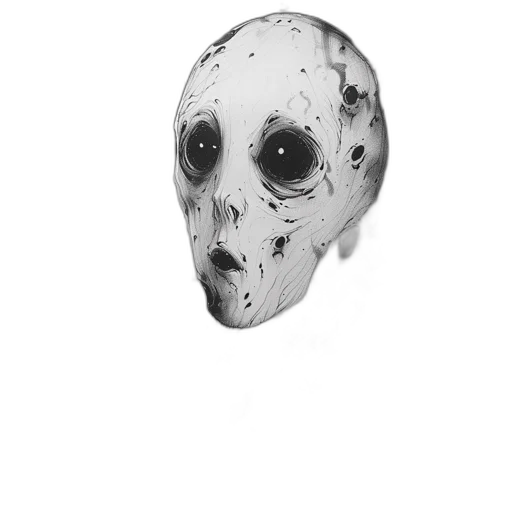 mask, face, jewelry, creature transparent PNG cut-out