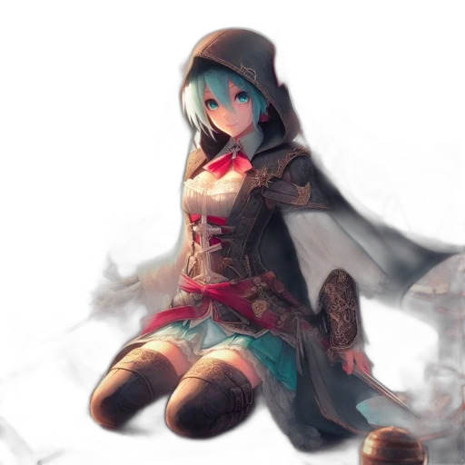 weapon, sword, robot, dress transparent PNG cut-out
