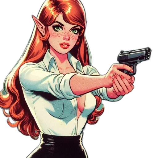 weapon, staff, comic book art, concept art transparent PNG cut-out