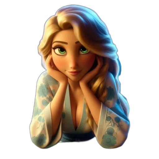 dress, jewelry, face, fantasy art transparent PNG cut-out