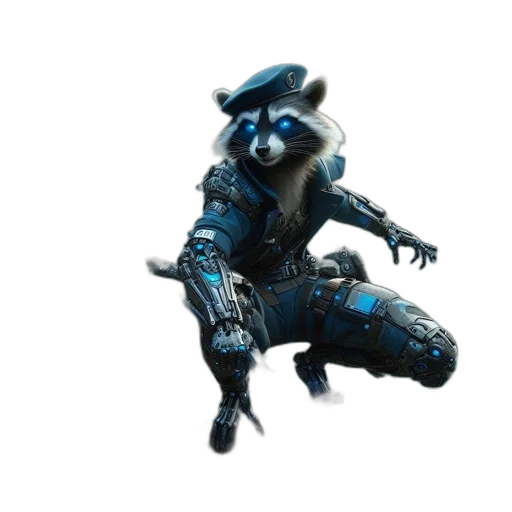 robot, creature, animal, weapon transparent PNG cut-out