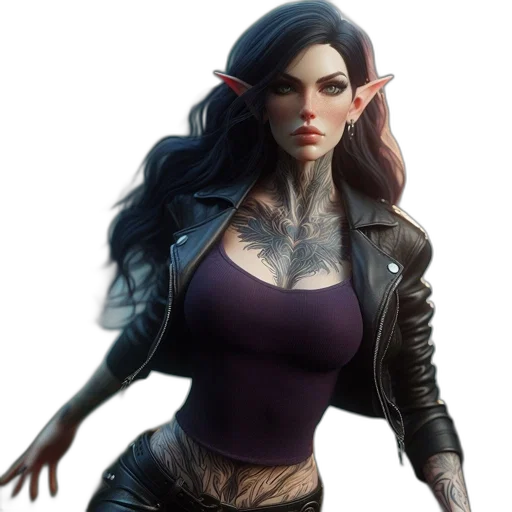 concept art, fantasy art, comic book art, photorealistic transparent PNG cut-out