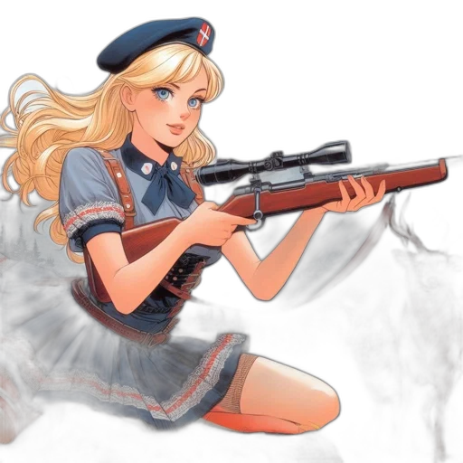 weapon, concept art, comic book art, anime transparent PNG cut-out