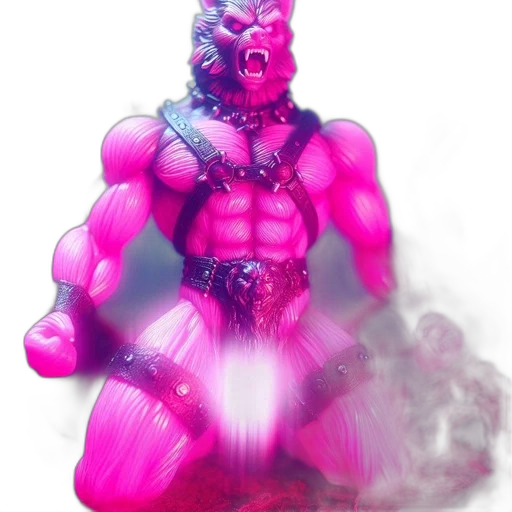 robot, creature, mask, staff transparent PNG cut-out