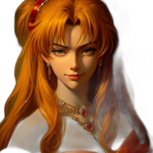 crown, jewelry, face, fantasy art transparent PNG cut-out