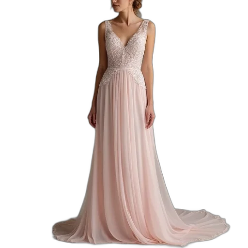 dress, pastel, line, neck transparent PNG cut-out