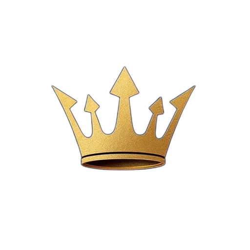crown, jewelry, hat, staff transparent PNG cut-out