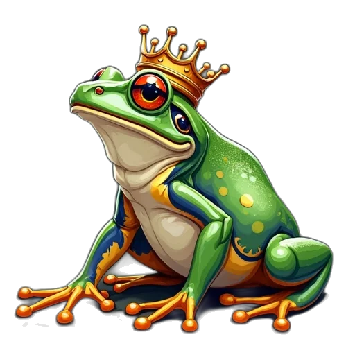 crown, dragon, animal, staff transparent PNG cut-out