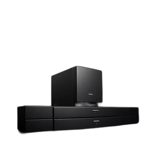 furniture, 3d render, bose, cinema transparent PNG cut-out