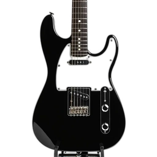 weapon, 3d render, close-up, guitar transparent PNG cut-out