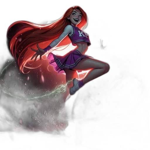 concept art, fantasy art, comic book art, watercolor transparent PNG cut-out
