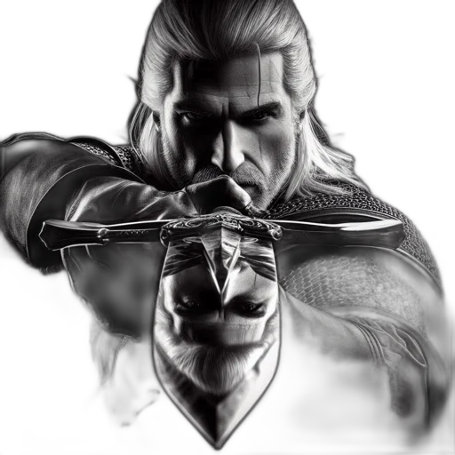 sword, weapon, staff, face transparent PNG cut-out