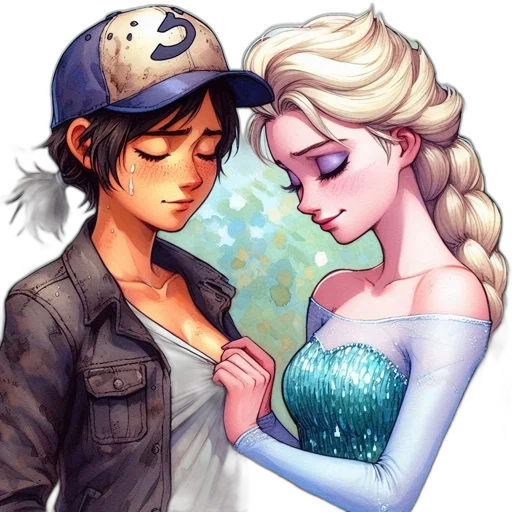 comic book art, watercolor, pixel art, fantasy art transparent PNG cut-out