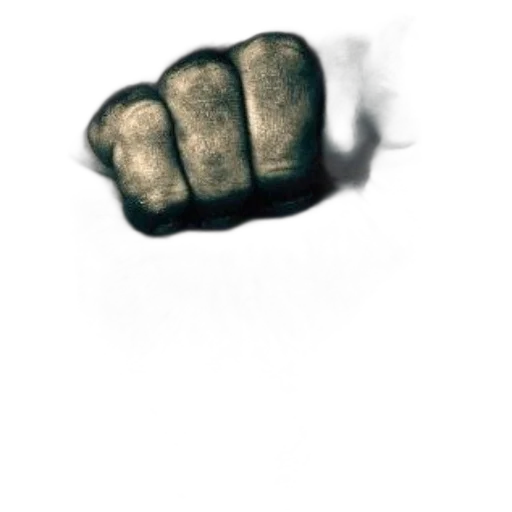 weapon, jacket, face, staff transparent PNG cut-out