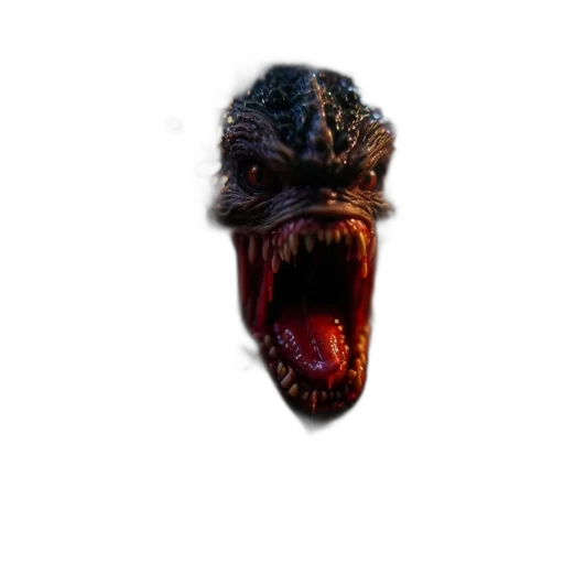 creature, dragon, face, animal transparent PNG cut-out