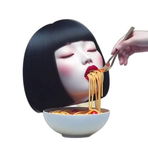 food, creature, robot, face transparent PNG cut-out