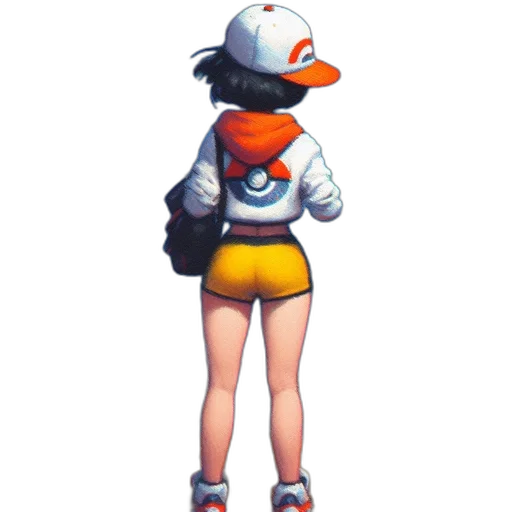 hat, jacket, dress, staff transparent PNG cut-out