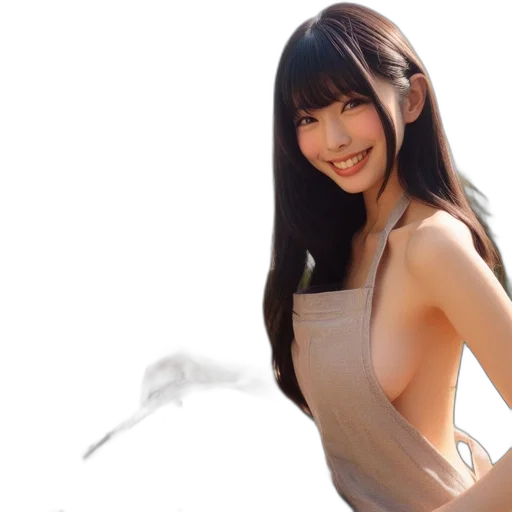 dress, creature, photorealistic, 3d render transparent PNG cut-out