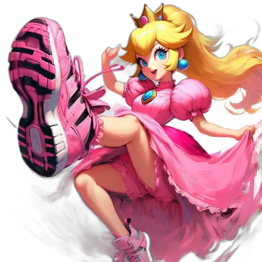 dress, shoes, crown, weapon transparent PNG cut-out