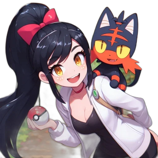 staff, animal, creature, anime transparent PNG cut-out