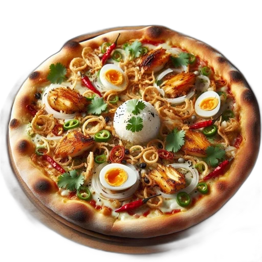 food, 3d render, photorealistic, pizza transparent PNG cut-out
