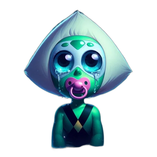 mask, creature, staff, face transparent PNG cut-out