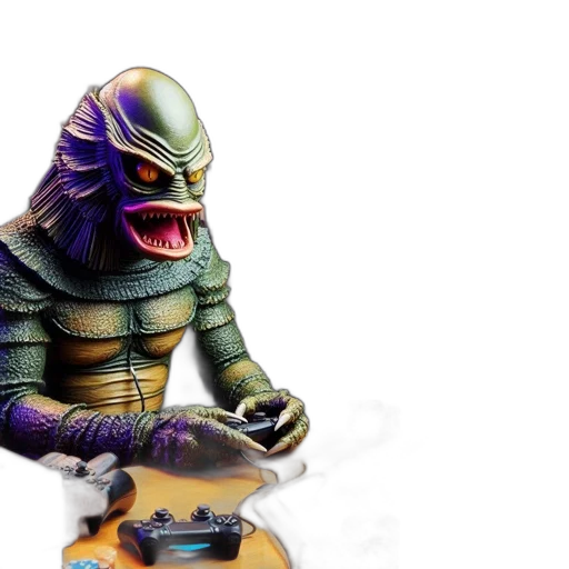 concept art, 3d render, fantasy art, creature transparent PNG cut-out