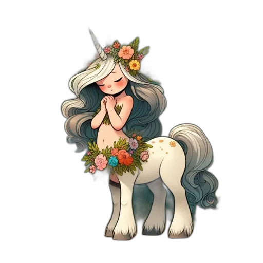 flower, staff, crown, concept art transparent PNG cut-out
