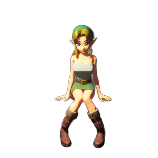 staff, hat, weapon, dress transparent PNG cut-out