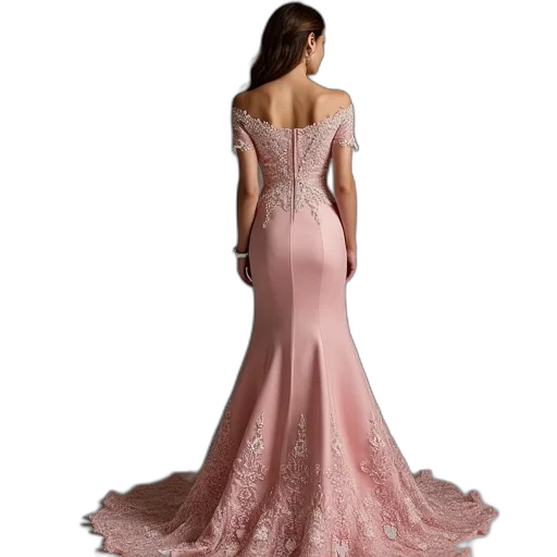 dress, pastel, line, off transparent PNG cut-out