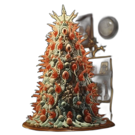 crown, robot, tree, staff transparent PNG cut-out