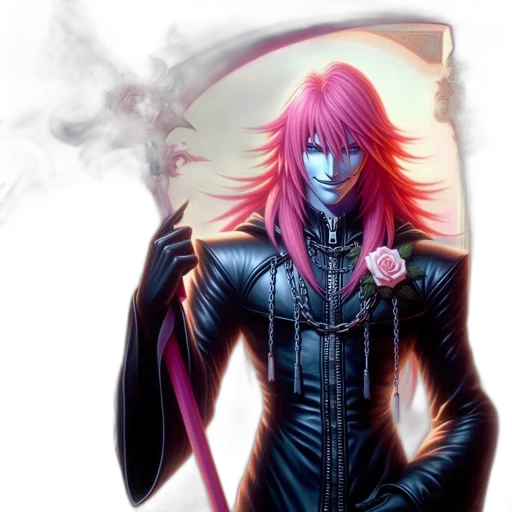 jacket, fantasy art, concept art, cyberpunk transparent PNG cut-out