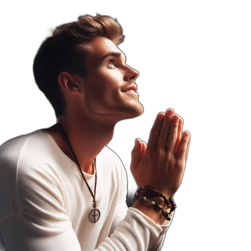 jewelry, introspective, young, man transparent PNG cut-out