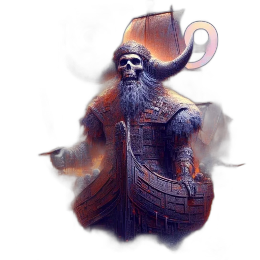 staff, mask, fantasy art, concept art transparent PNG cut-out