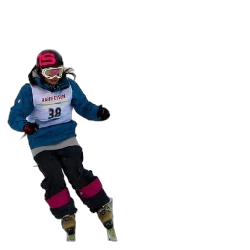 jacket, skier, wearing, blue transparent PNG cut-out