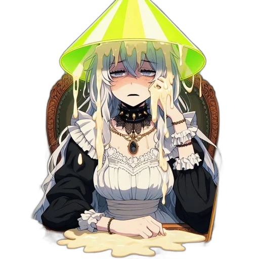 hat, crown, mask, staff transparent PNG cut-out