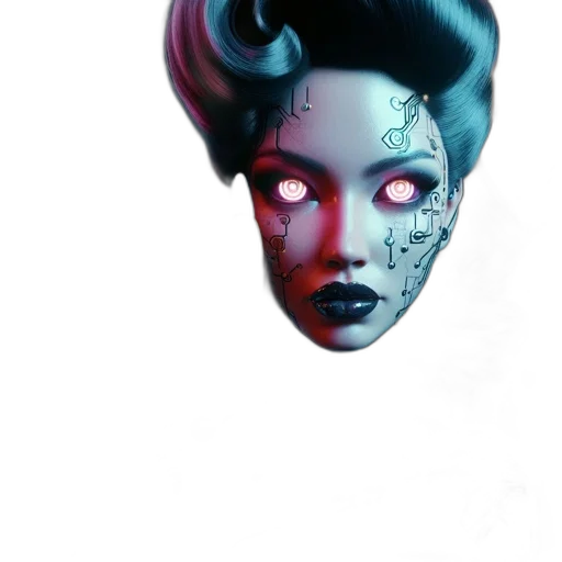 mask, face, robot, jewelry transparent PNG cut-out