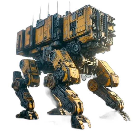 robot, weapon, animal, concept art transparent PNG cut-out