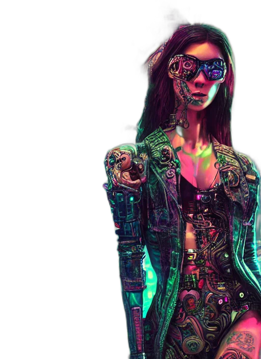 jacket, robot, mask, dress transparent PNG cut-out