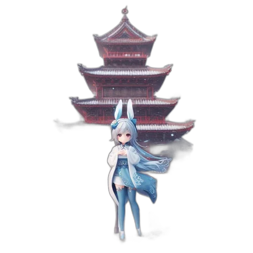 staff, dress, dragon, robot transparent PNG cut-out